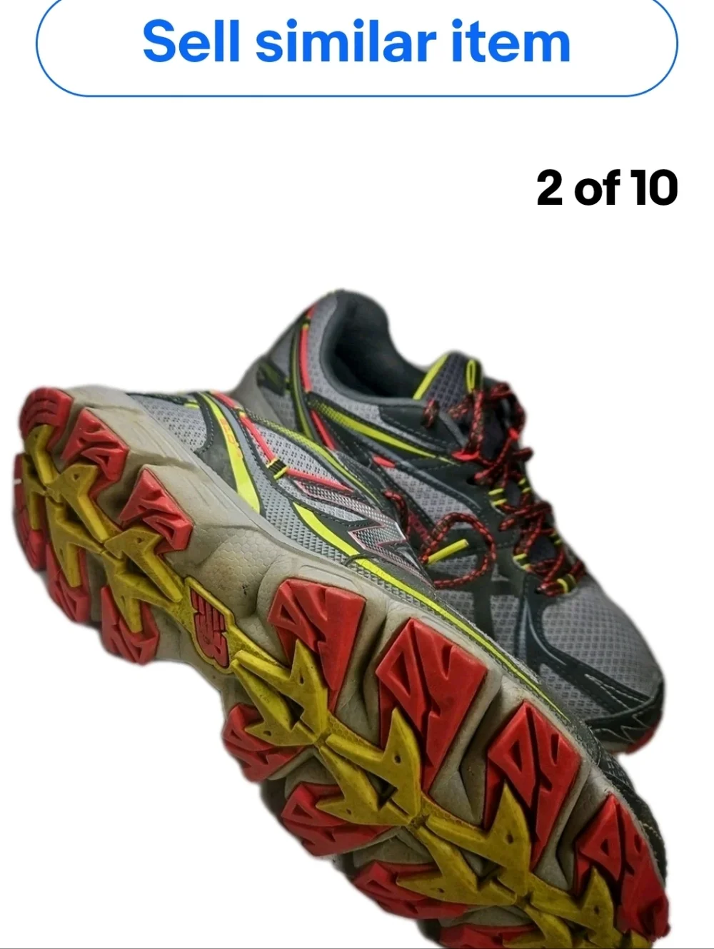 New Balance 610V3 Women Sz8 Blk Trail Run Walk Hike Gorp Street EUC Outdoor[6E